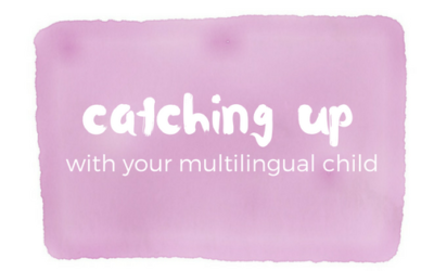 Catching up with a multilingual child