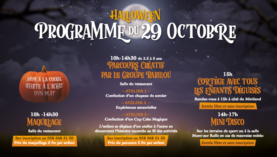 Halloween for kids geneva 2017