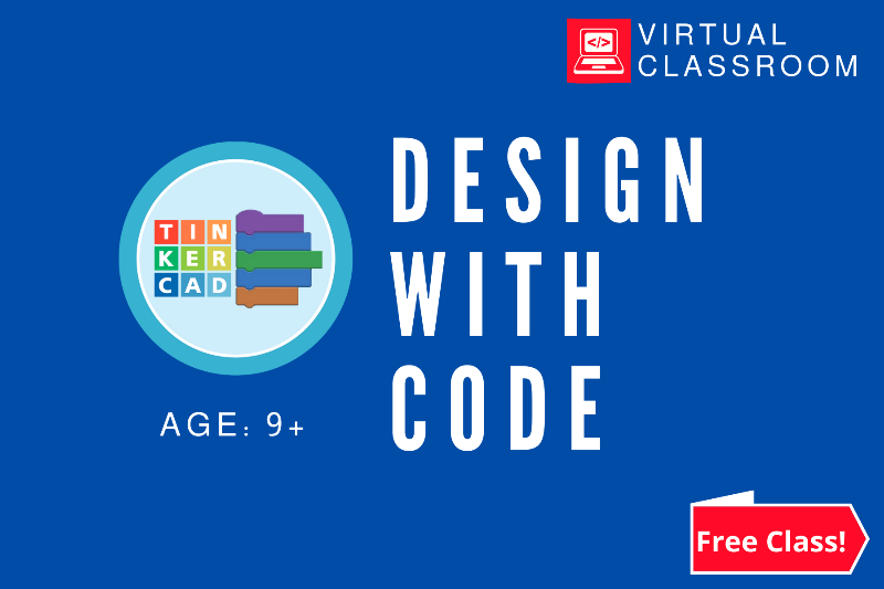 TechLabs: 3D Design with Code, 9+ (online)