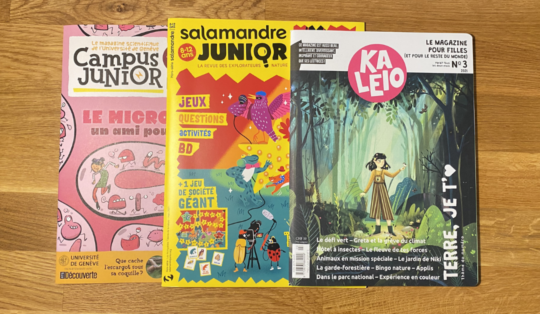 The three best Swiss magazines for kids