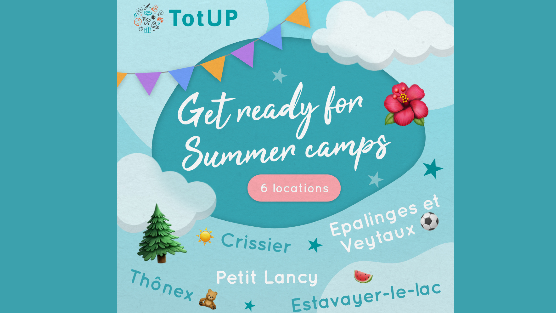 totup summer camps Geneva 2023 totup
