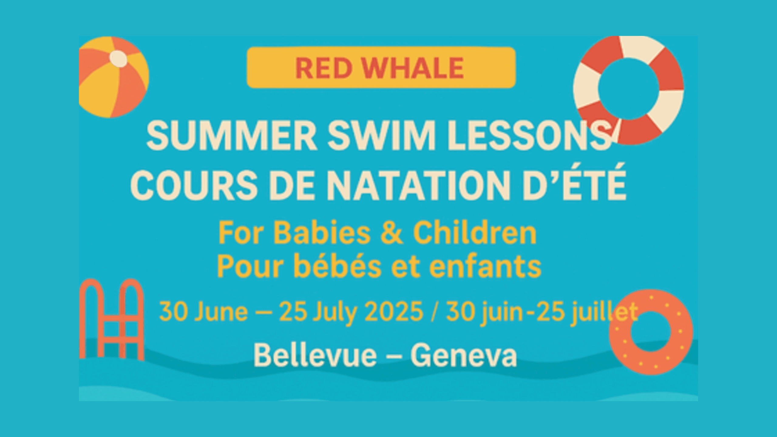 Summer with Red Whale Swim School