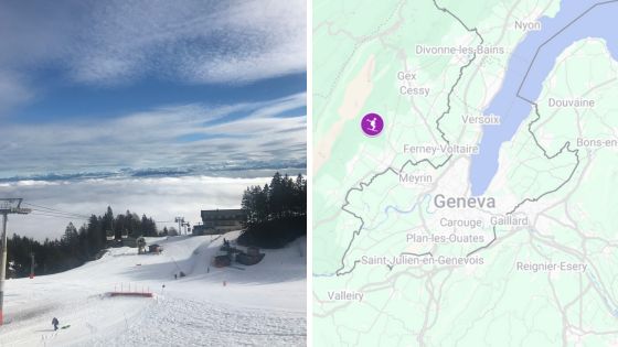 ski geneva kids children family skiing